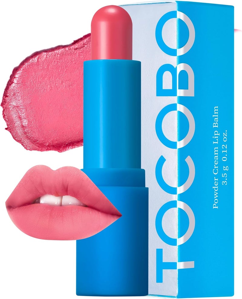 TOCOBO Powder Cream Lip Balm - Rose Petal - Image 1