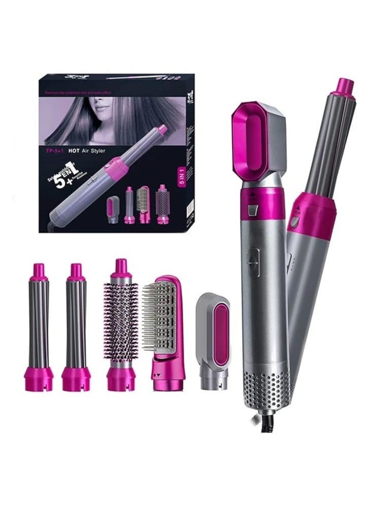 Hair Dryer Brush Styler and Volumizer Hair Straightener Curler Comb Negative Ion One Step Hair Dryer Brush