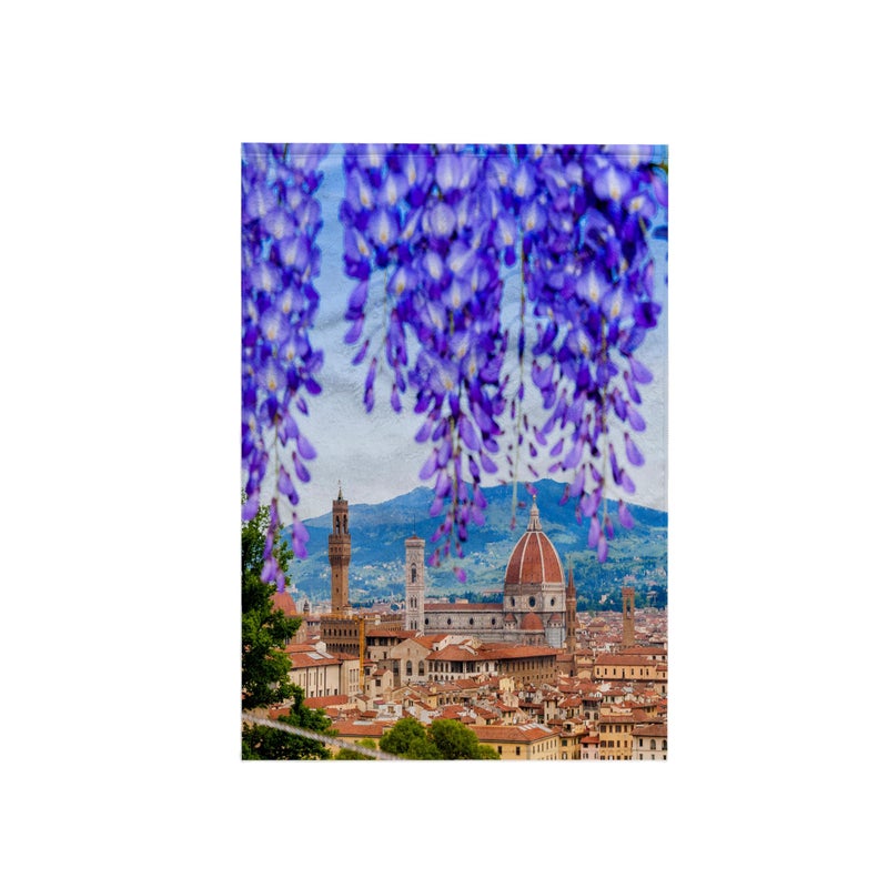 3DROSE 3D Rose City Center of Florence-Firenze-UNESCO-Tuscany-Italy Hand Towel  15"" x 22"" - Image 1