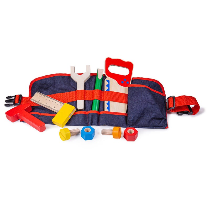 BIGJIGS Carpenter'S Belt - Red Bj311