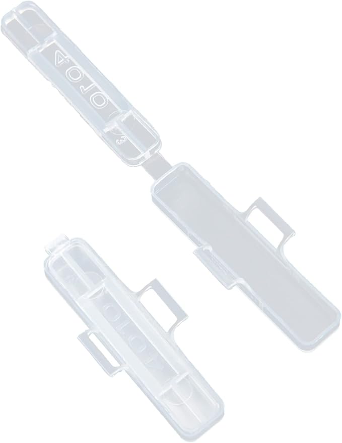 100 قطعة 3x1 سم صندوق علامات الكابلات غطاء مخبأ الأسلاك حامل ملصقات علاقة قفل حزام - Image 1