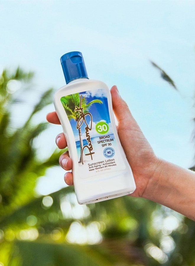 panama jack لوشن واقي من الشمس، SPF 30، 6 أونصة سائلة، 5130 - Image 1