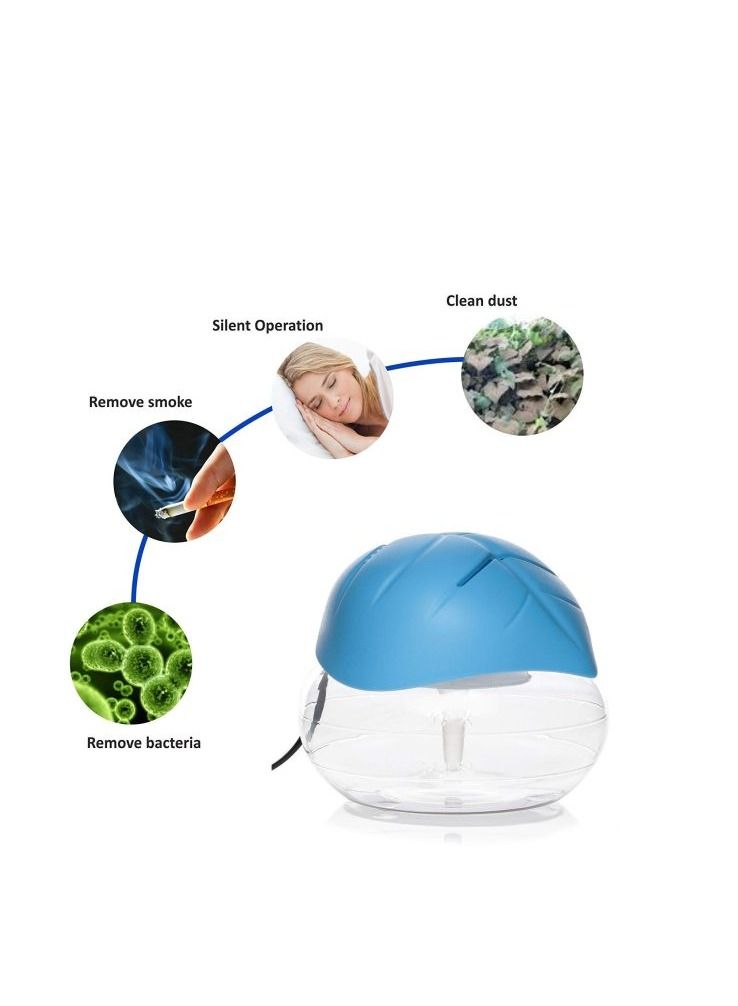 vsell24 Electric Leaf Shape Portable Room Air Freshener Diffuser, Purifier & Humidifier – Blue, Compact Air Revitalizer for Home & Office - Image 5