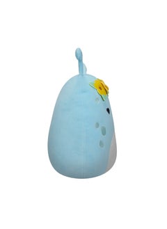 Squishmallows 12 inch Medium Plush Neelu Pastel Blue Alien with Flower Crown Officially Licensed Kellytoy Plush Toy Colorful Soft Gift for Kids Girls & Boys Washable Squishy Stuff Toy Multicolor All Age  - Image 3