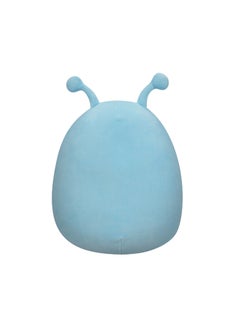 Squishmallows 12 inch Medium Plush Neelu Pastel Blue Alien with Flower Crown Officially Licensed Kellytoy Plush Toy Colorful Soft Gift for Kids Girls & Boys Washable Squishy Stuff Toy Multicolor All Age  - Image 4