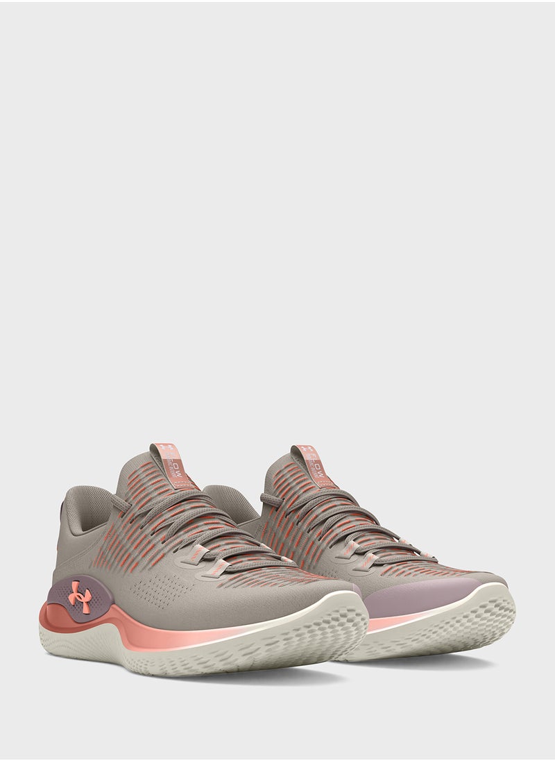 UNDER ARMOUR - Flow Dynamic IntelliKnit Training Shoes - Image 1