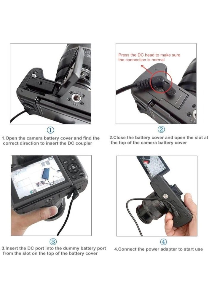 BESTON BESTON Dummy Battery Replacement with LP.E17 - 7.4V - 2A - Replacement dummy battery for cameras using LP.E17 battery type. - Image 2