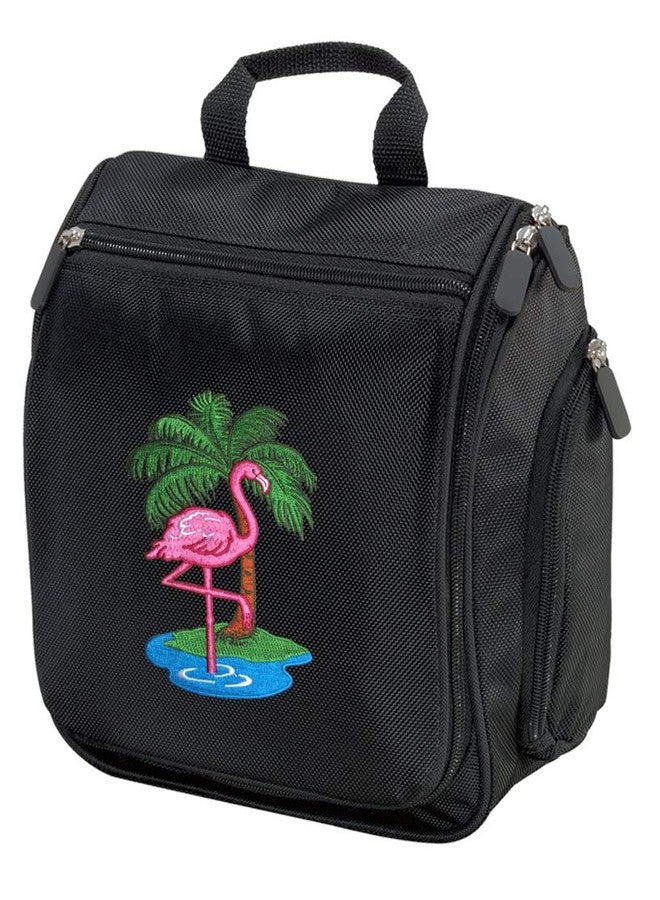 Broad Bay Pink Flamingo Toiletry Bags Or Cosmetic Travel Organizer Bag - Image 1