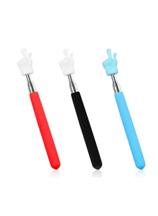 3 Pcs Telescopic Teachers Pointer Extendable Hand Pointer Finger Pointer Stick For Elementary School Kindergarten Teacher - view 2