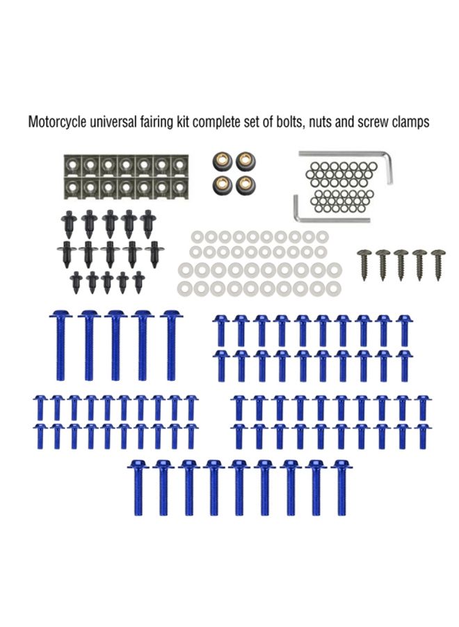 نيبمينينت مجموعة كاملة من براغي متنوعة لتثبيت هيكل الدراجة النارية - Image 5