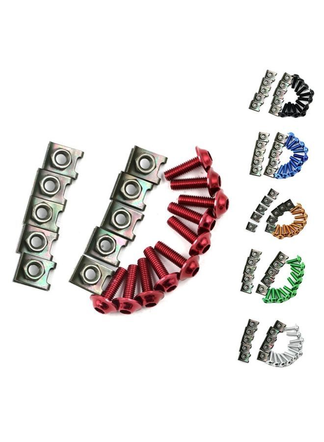 نيبمينينت مجموعة كاملة من براغي متنوعة لتثبيت هيكل الدراجة النارية - Image 2