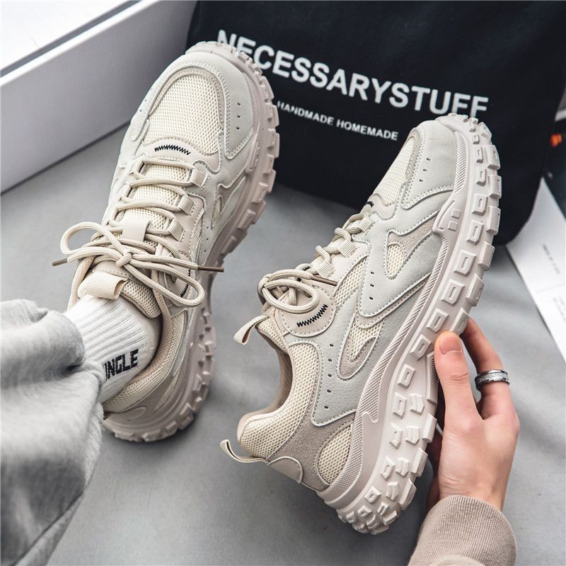 Men's Breathable Mesh Low Top Sneakers - Image 4