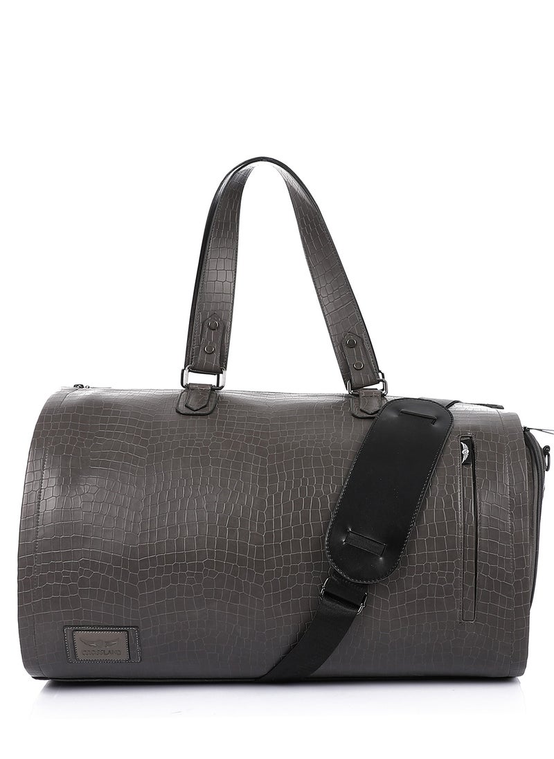 Crossland CROSSLAND Multifunctional Convertible Garment Duffel Bag Suit Storage Bag With Shoe Pouch Large Capacity Carry On Luggage For Travel -Cashmere  - Image 1
