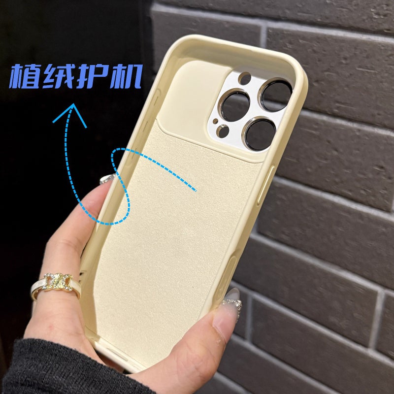 [High-Transparency Lens Film] Liquid Silicone Suitable for Apple 17 Promax Mobile Phone Case Iphone16 Women''s Model 15 - Image 5