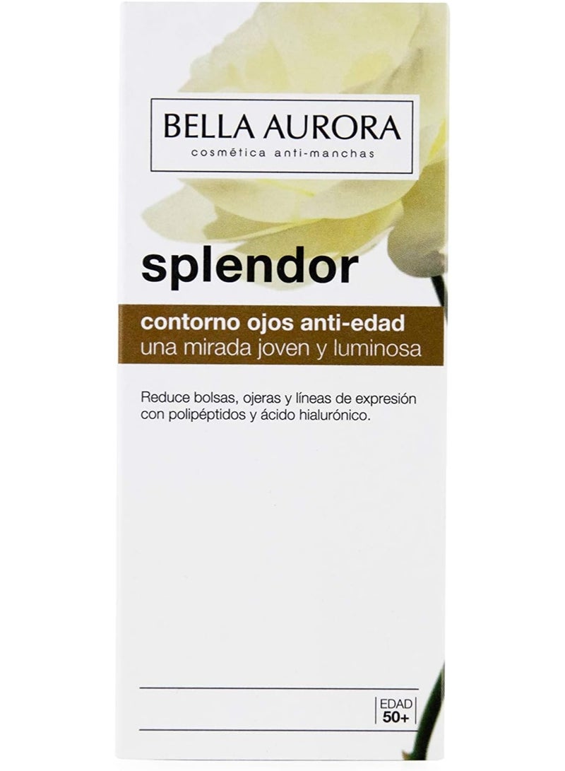 بيلا أورورا سبليندور كونتور مضاد للشيخوخة للعين بعامل حماية من الشمس 15، 15 مل - Image 2