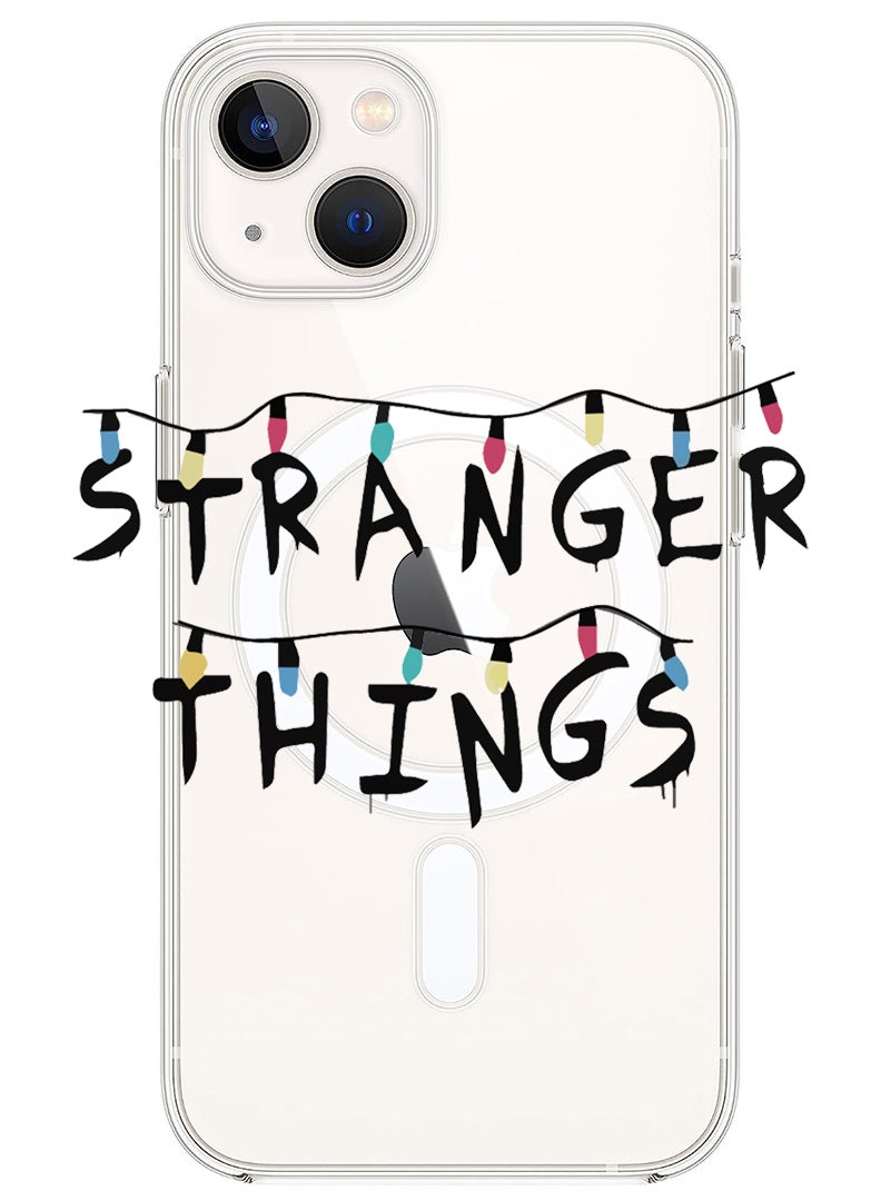 Theodor Magnetic Case for iPhone 13 6.1-inch Compatible with MagSafe Wireless Charging, Shockproof Phone Bumper Cover Stranger things - Image 1