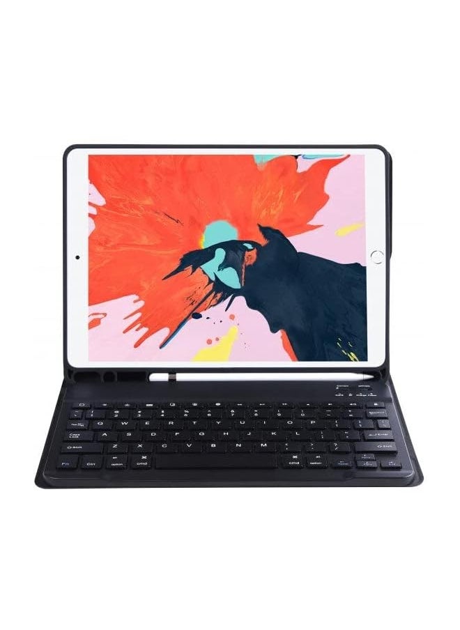 Generic For Ipad Pro 12.9 Keyboard Case 2022 2021 2020 2018, Slim Shell Lightweight Cover With Magnetically Detachable Wireless Keyboard For Ipad Pro 12.9 Inch 6Th 5Th 4Th 3Rd -Black 