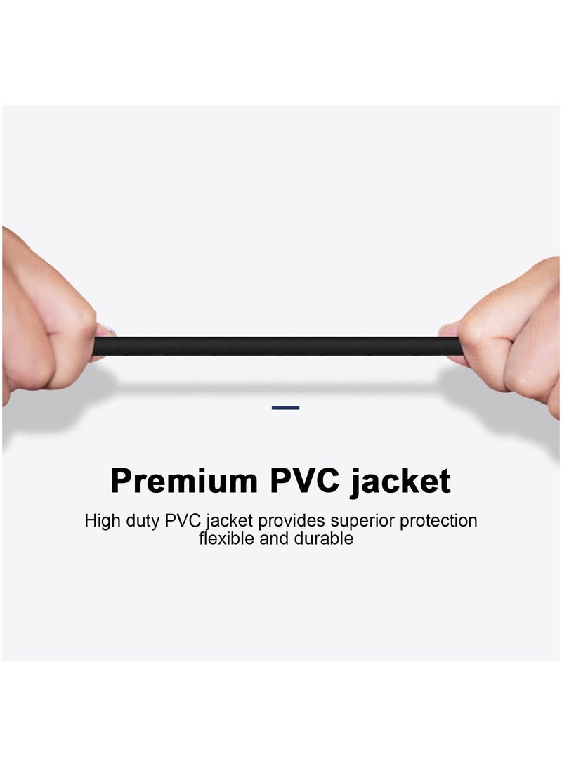 VKL XLR Microphone Cable Male To Female 3 Pin Cannon Balanced Extension Cable for Recording Applications, Mixers, Speaker Systems, DMX Lights,Mixer,Amplifiers (5 Meters) - Image 3