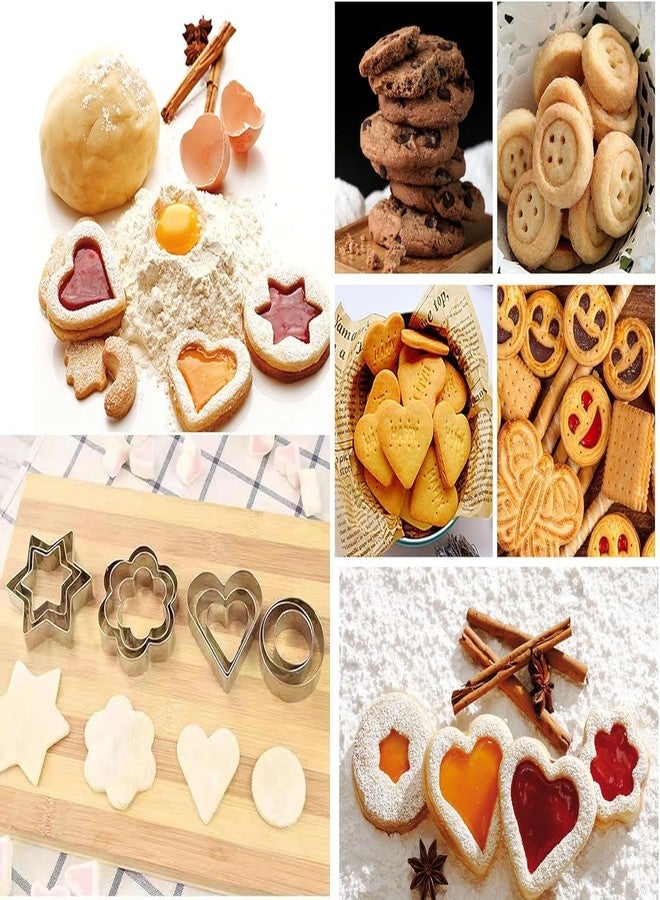CLICKSY - Stainless Steel Cookie Cutter 4 Shape, 12 pcs Set - Image 4