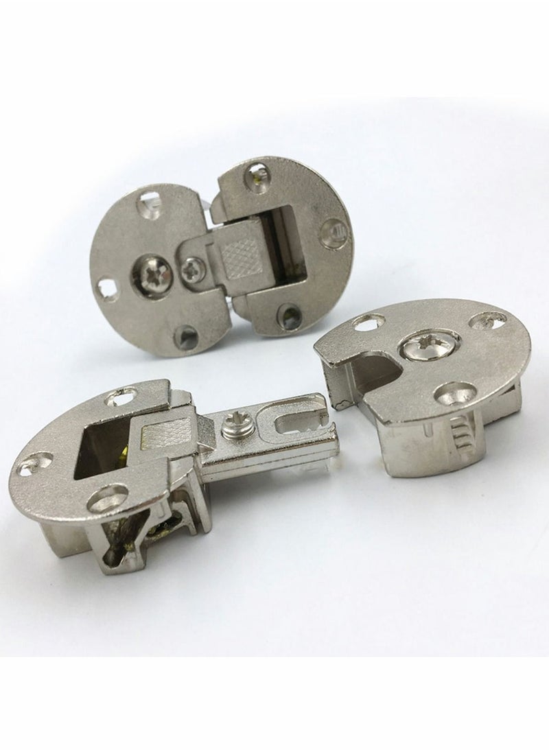 Y&D 2Pack Folding Table Hinge 1/4in 90° Adjustable Concealed for Cupboard Cabinet Furniture Doors Hinges Door Hardware  - Image 5