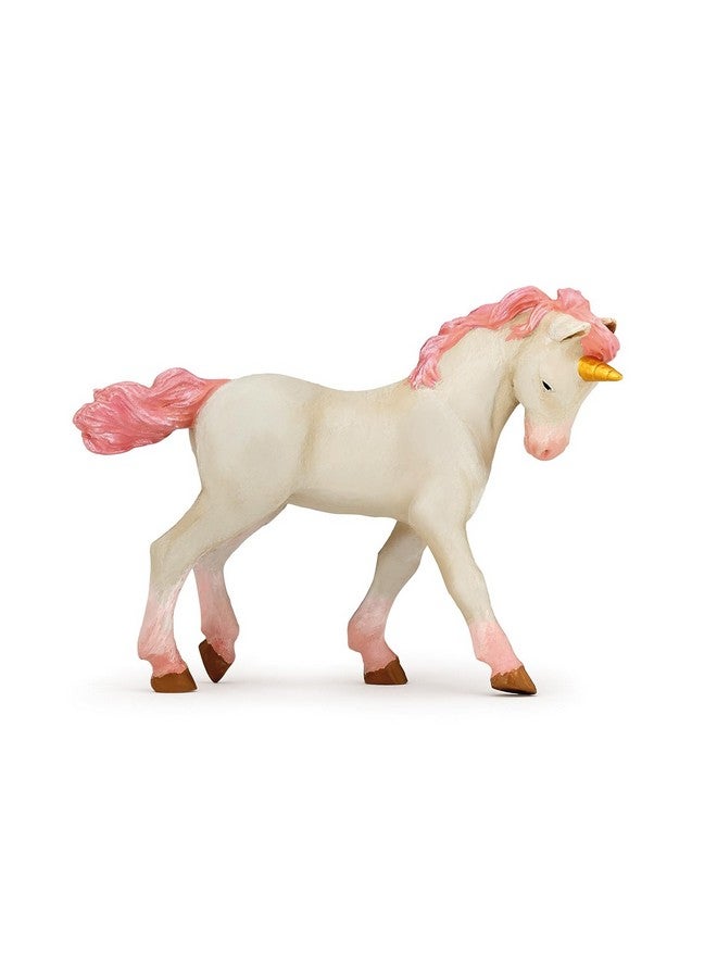 Papo Papo -Hand-Painted - Figurine -The Enchanted World -Young Unicorn -39078 - Collectible - for Children - Suitable for Boys and Girls - from 3 Years Old - Image 1