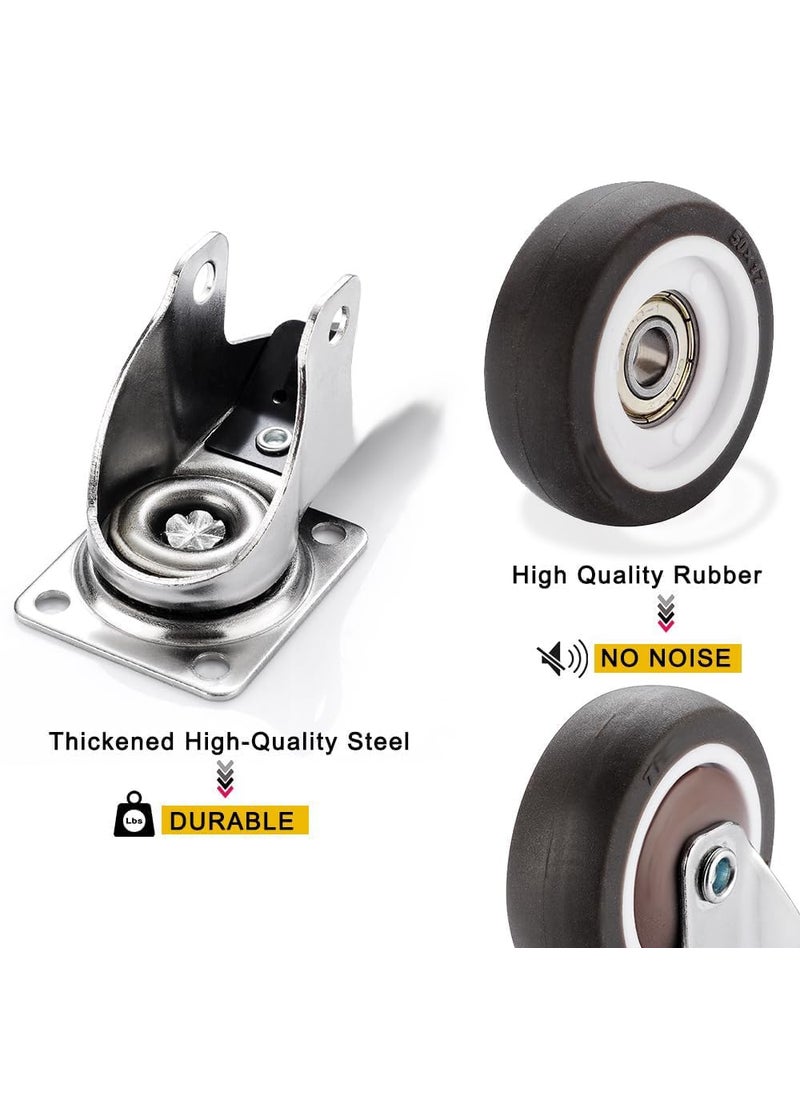 THOISEWELT THOISEWELT Industrial Caster Wheel Swivel Moving Castor Wheel 15 Inches Size Heavy Duty Material  - Image 2