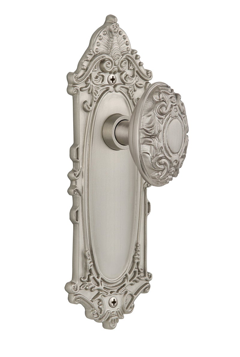 Nostalgic Warehouse Victorian Oval Door Knob With Plate - Image 2