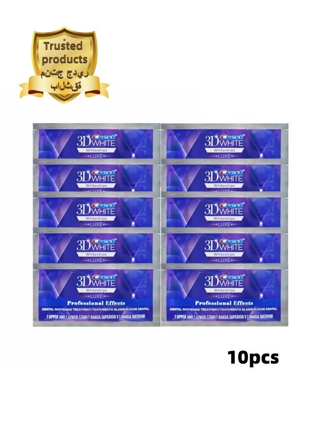 Crest 10-Piece 3D WhiteStrips Dental Whitening Kit 