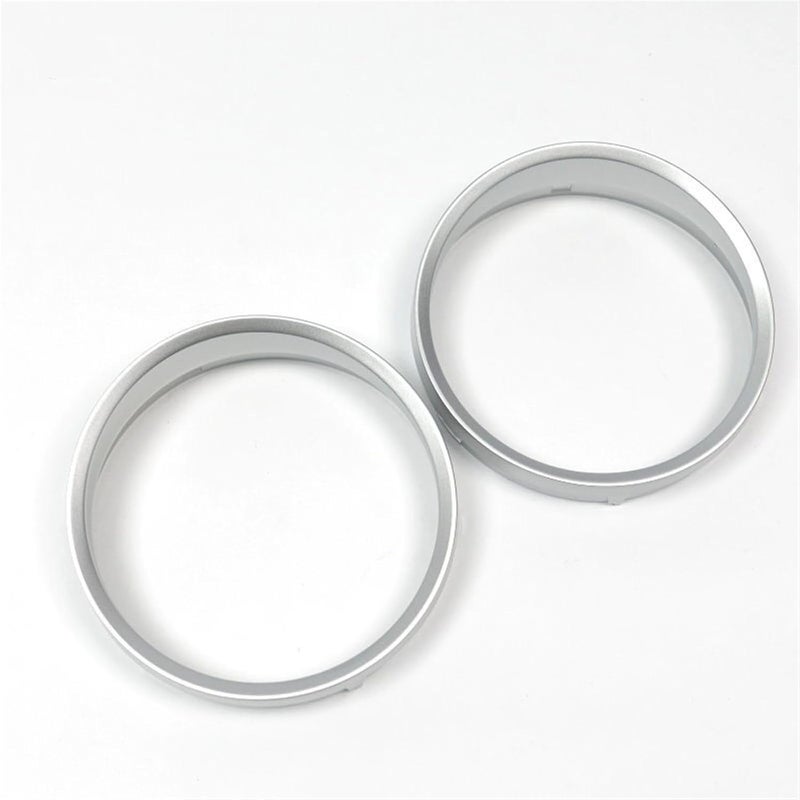 Wivplex Silver Dashboard Rings for E60 - Image 1