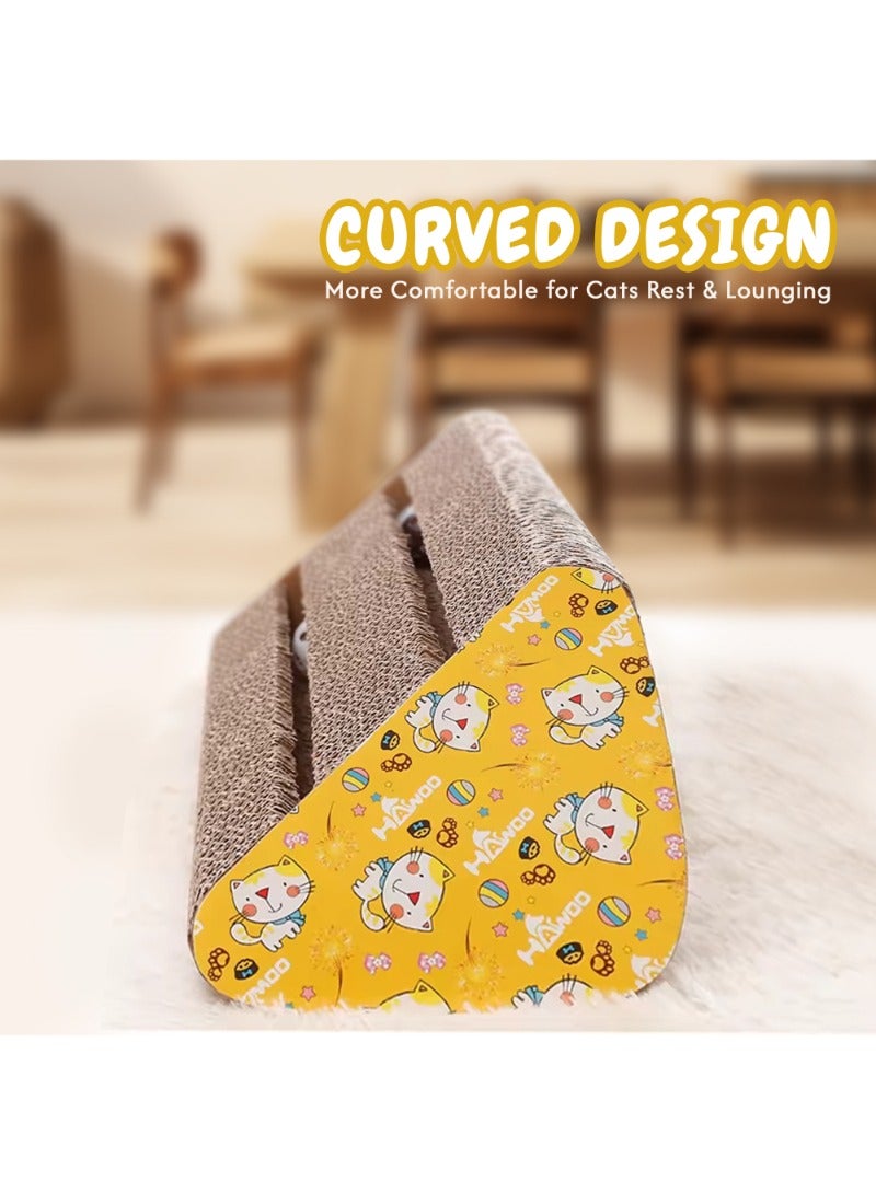 Delight Cat Scratch Board With Ball 1Pc - Image 3