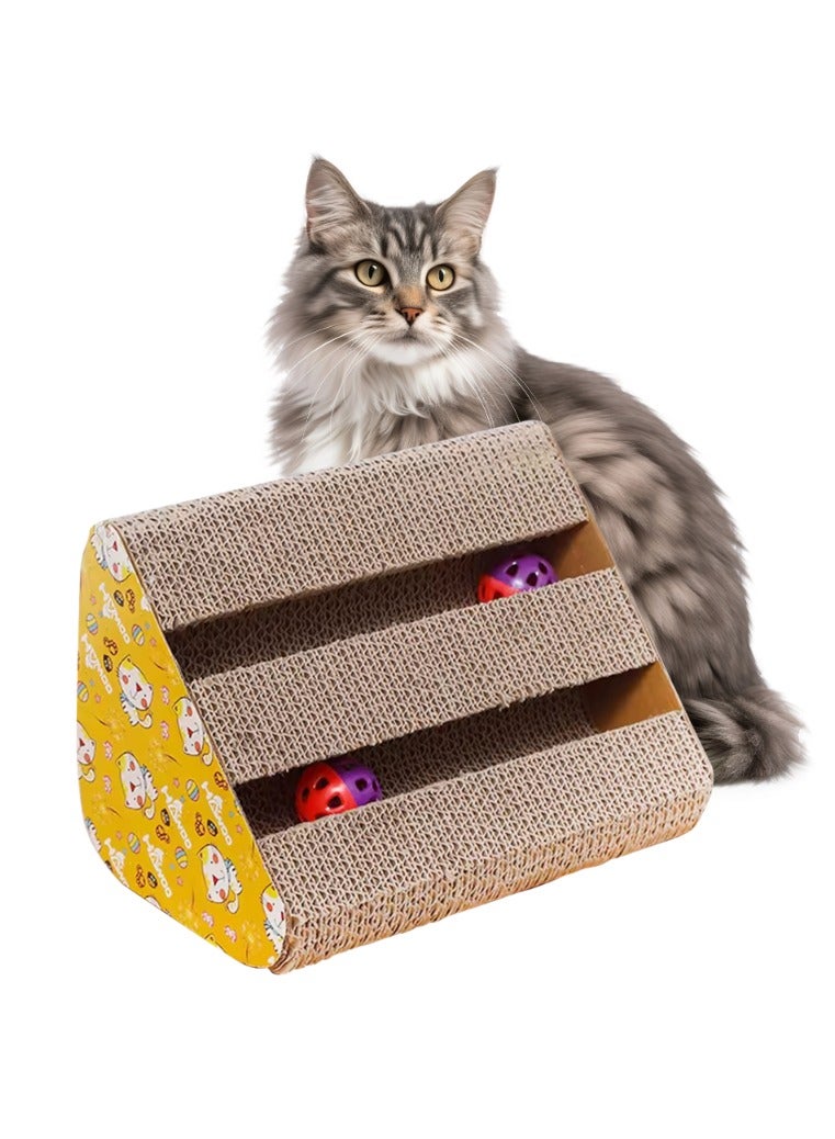 Delight Cat Scratch Board With Ball 1Pc - Image 1