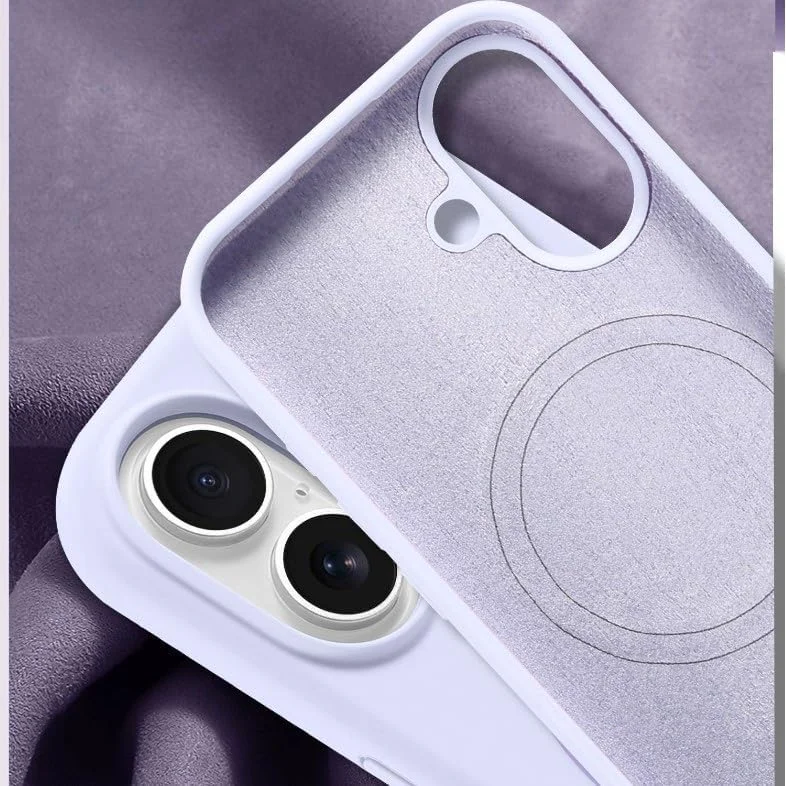 Mobcos Mobcos iPhone 17 Navy Blue Mobcos iPhone 17 Navy Blue Luxury Magnetic Compatible for iPhone Series – Shockproof, Slim Fit, Soft-Touch Protective Cover with Magnetic Wireless Charging Support  | Best Price UAE