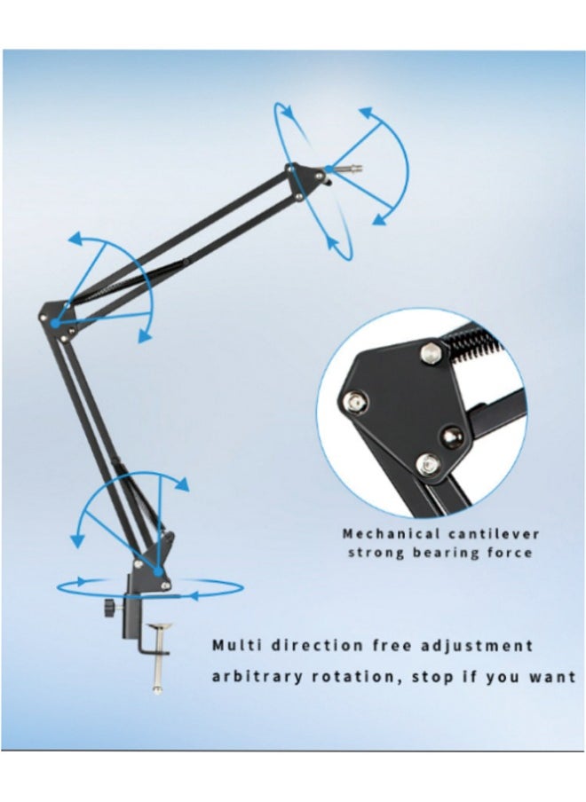 ماركة غير محددة - حزمة معدات البودكاست، حزمة ميكروفون البودكاست BM800 مع مغير الصوت V8s، حزمة استوديو تسجيل الميكروفون المكثف للبث المباشر والغناء والكمبيوتر المحمول TikTok YouTube - Image 1