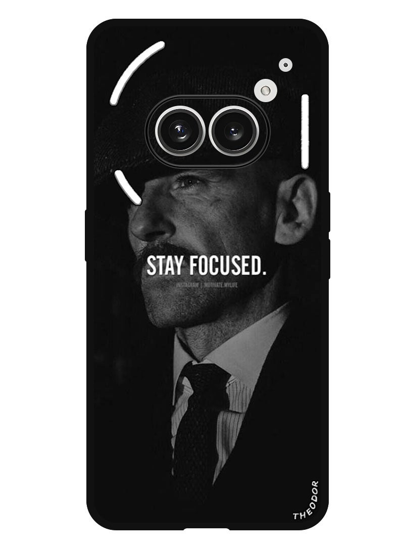 Theodor Protective Case Anti Scratch Shock Proof Bumper Cover For Nothing Phone (2A) Plus - Nothing Phone (2A) Stay focused - Image 1