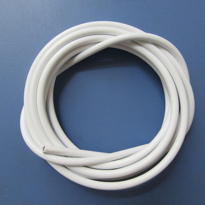 CfoPiryx White Curtain Wire Hanging Cord with Self-Adhesive Hook and Eyes for Net Curtain Rods (4 Meter) - Image 5