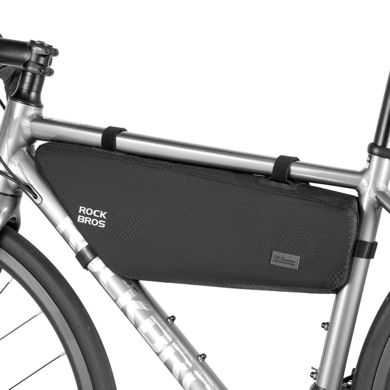 ROCKBROS Bike Frame Bag 29L Large Capacity Bike Storage Bag Waterproof Under Top Tube Bike BagNarrow Edge Bike Pouch for Mountain Road Bike - Image 2