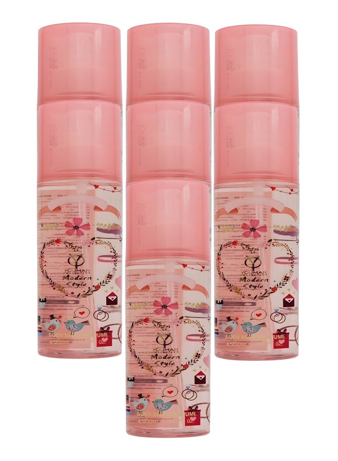 يومار 7 قطع معطر جسم يومار واي-707 للنساء 200 مل - Image 1