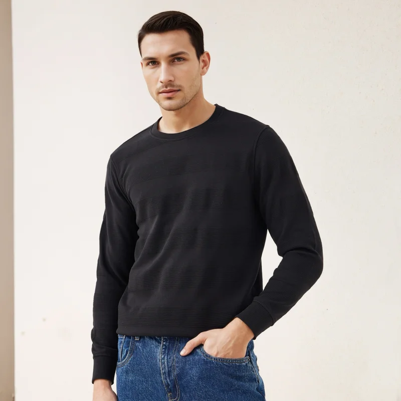 سبلاش فيڤ Textured Sweatshirt
