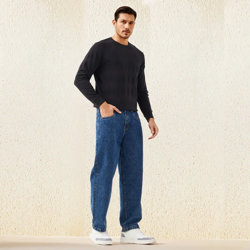 Splash FAV Textured Sweatshirt