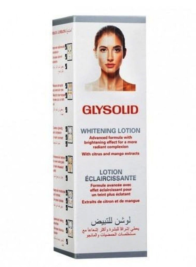 Glysolid whitening lotion extracts of citrus and mango 100 ml 100ml