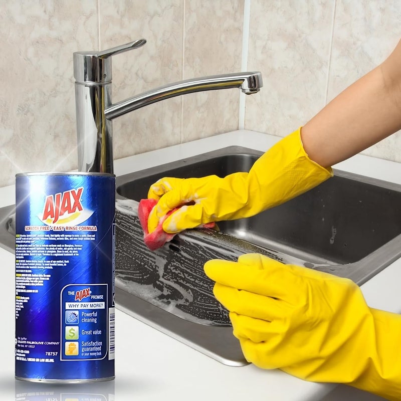 Ajax Powder Cleanser with Bleach, 14 oz (396 g) - Image 4