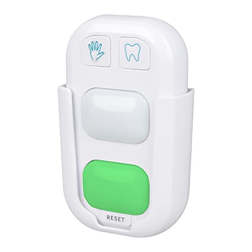 Soaring SOARING Wireless Battery Powered Timer for Kids  2 Minutes Teeth Brush 20 Seconds Hand Washing Color Indicator Light Stick on Bathroom for Children Training Coach 