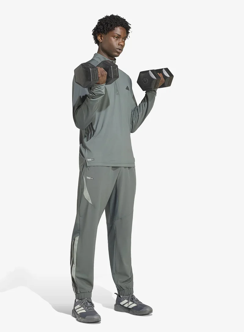 Adidas LEGIVY Tech Essential Workout Sweatpants for Men | Best Price UAE