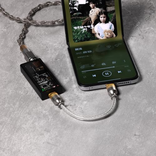 ddHiFi TC05 M2 USB-C 2.0 to USB-C OTG 9 cm Decoding Data Cable, Reversed Usage Can Be Used for Emergency Charging - Image 2