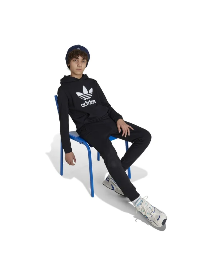 Adidas TREFOIL HOODIE Black Originals Kids SWEATSHIRTS