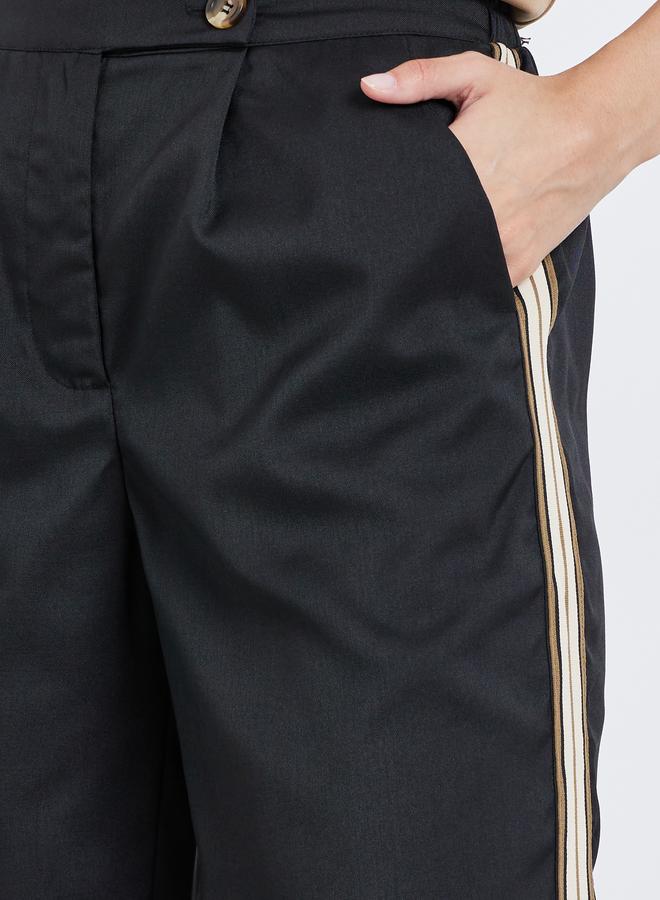 Styli Mid Rise Straight Fit Ankle Length Pants - Image 3