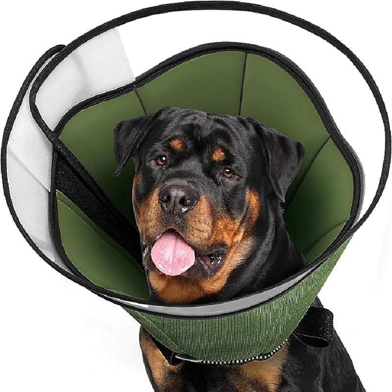 Stop Licking Protective Collar Wounds Dog Health Medicals for Large Media Canines Pet Surgeries Recovery Accessory - Image 4