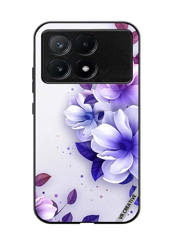 VR CREATIVE Protective Case Cover For Xiaomi Poco X6 Pro Flower Design Multicolour - Image 1