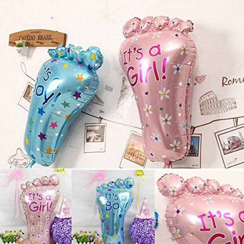 AMFIN® Baby Shower Foil Balloon (Feet) - Image 1
