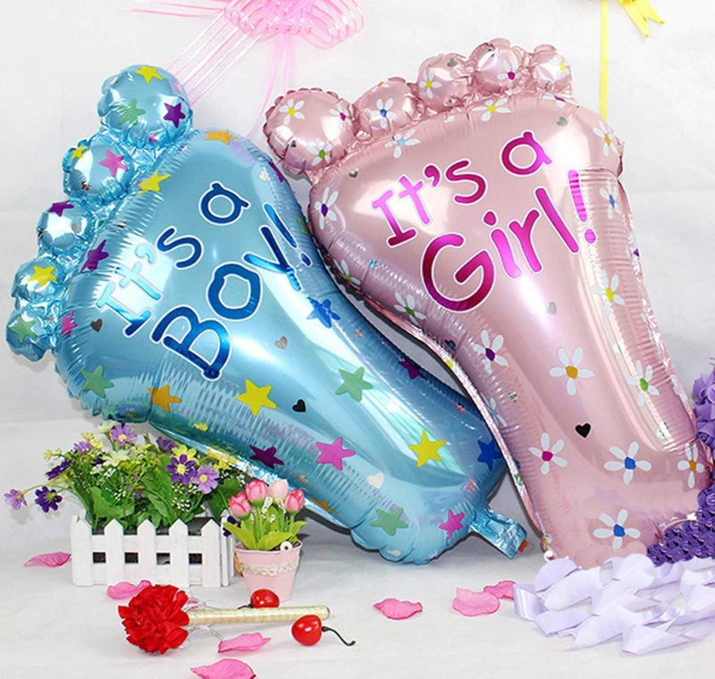 AMFIN® Baby Shower Foil Balloon (Feet) - Image 2